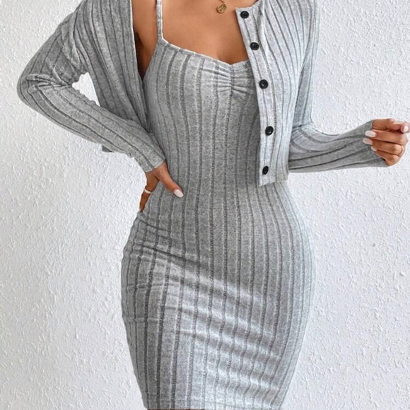 Button Front Jacket & Cami Dress *NEW* - Picture 6 of 8